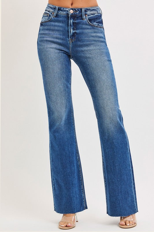 High Rise Flare Jeans
