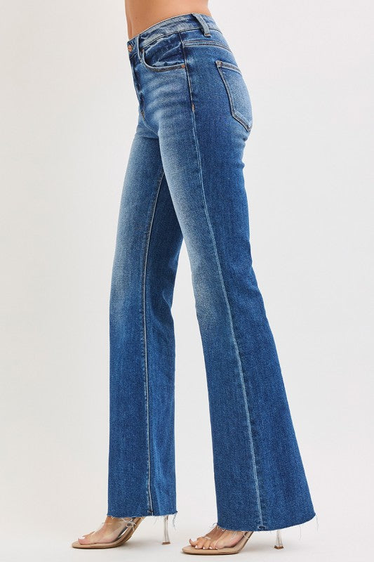 High Rise Flare Jeans