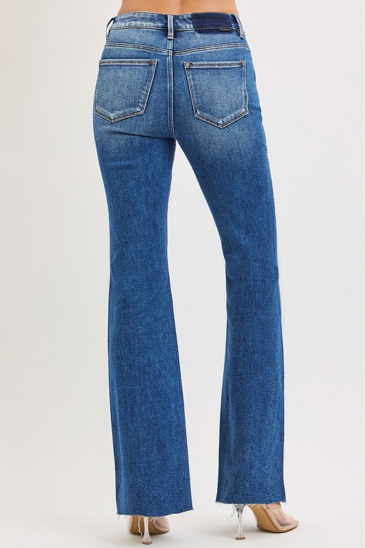 High Rise Flare Jeans