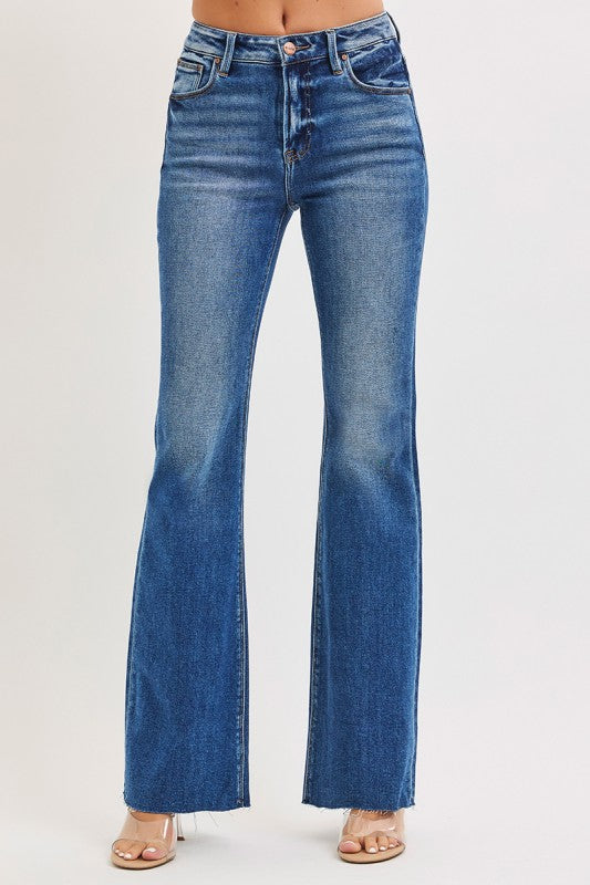 High Rise Flare Jeans