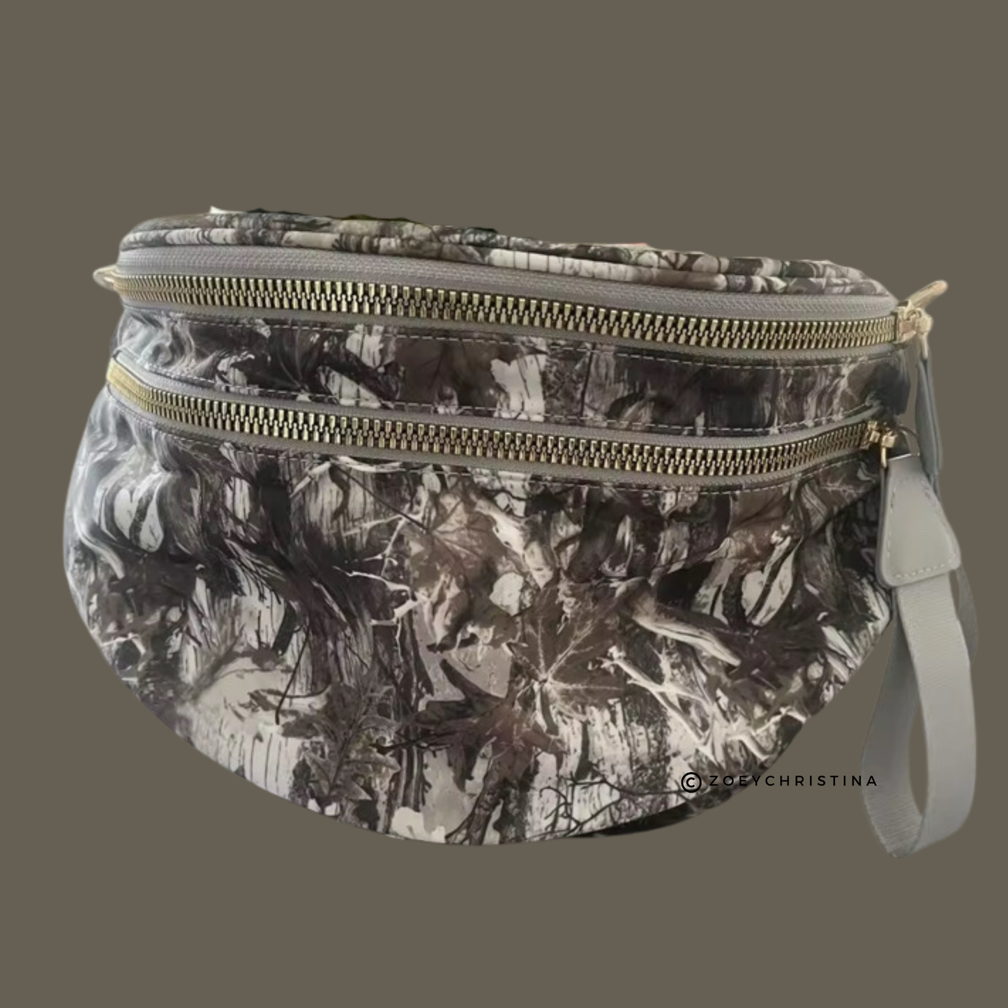 Crossbody Zipper Bag – Removable Strap