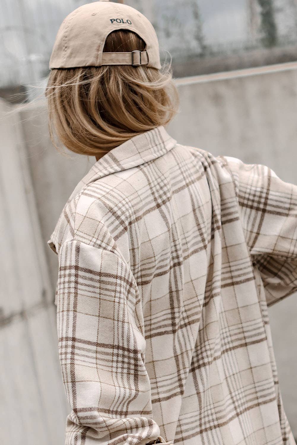 Khaki Plaid Shacket