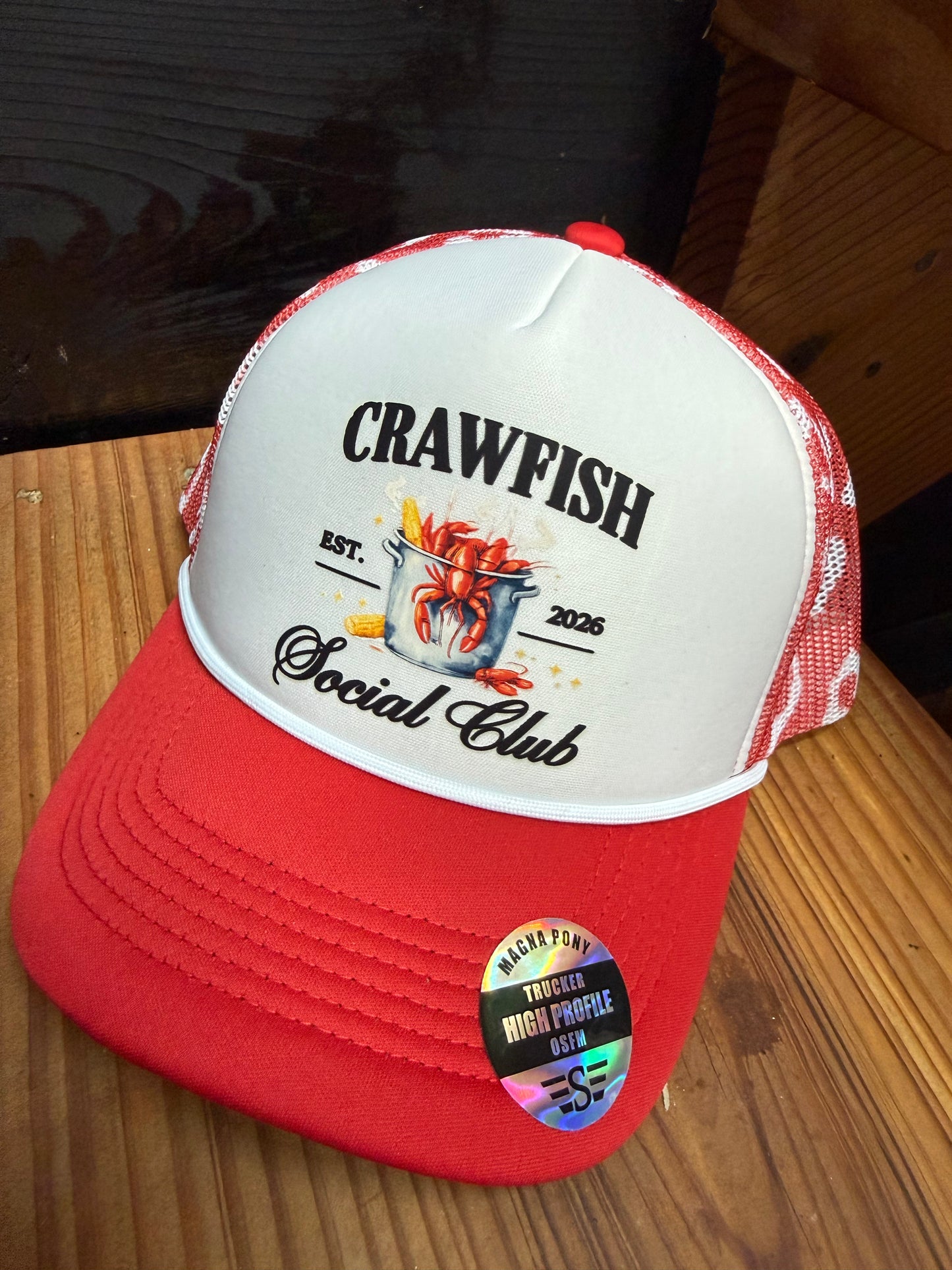 "Crawfish Social Club" Hat