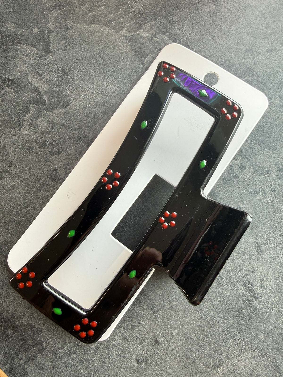 Jumbo Black Hair Clips