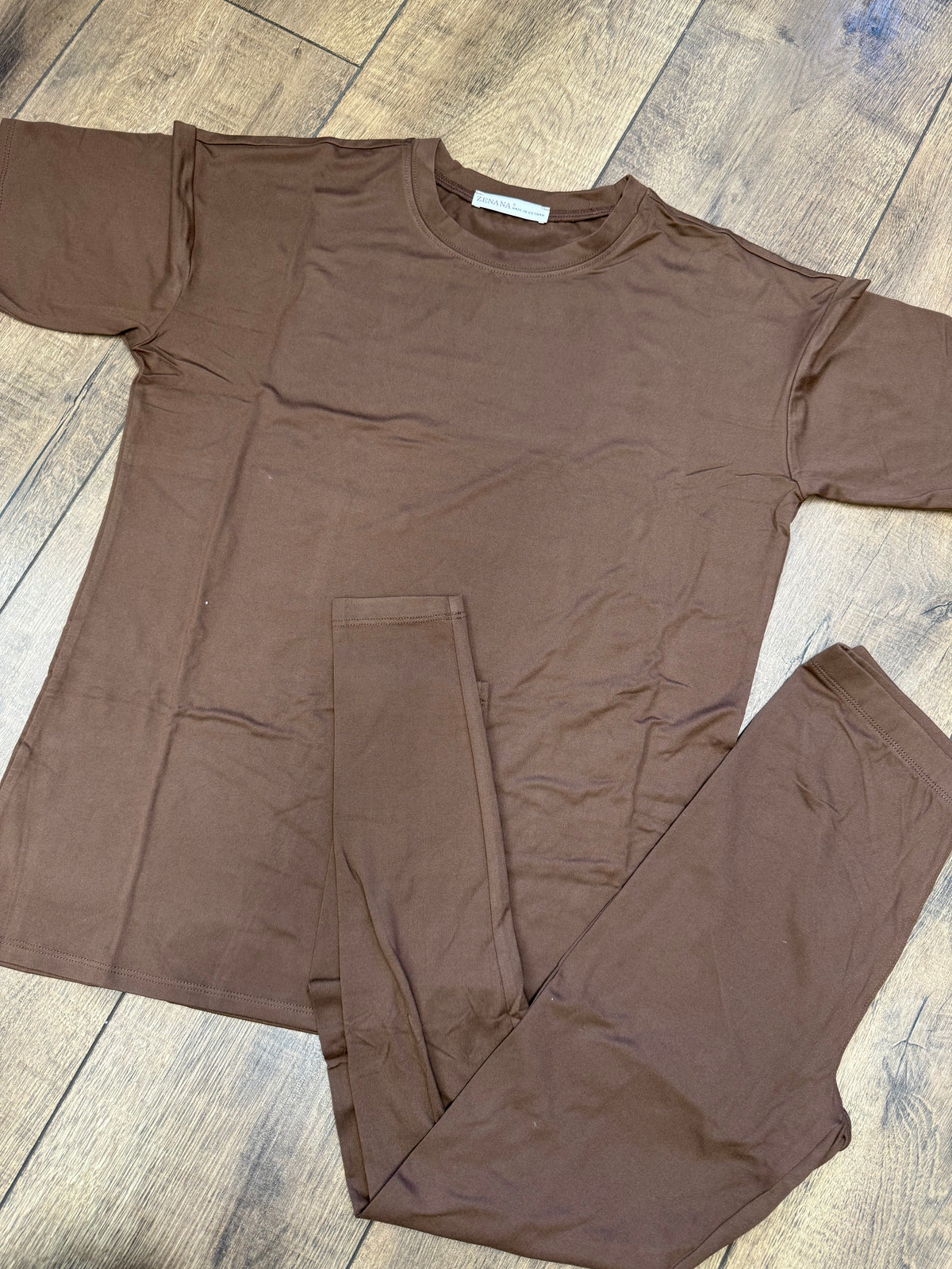 Short Sleeve w/Leggings Set