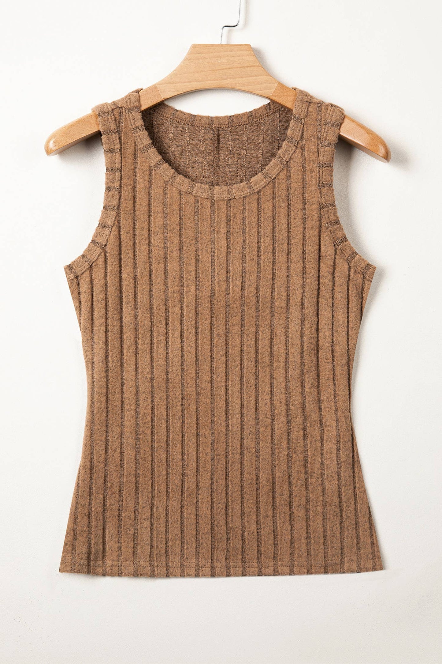 Slim Fit Ribbed Tank