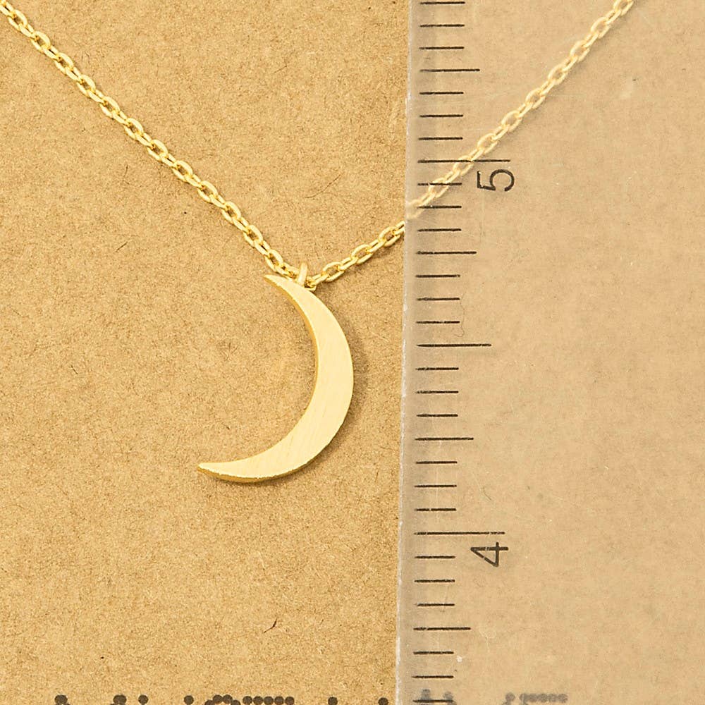 Moon Crescent Necklace