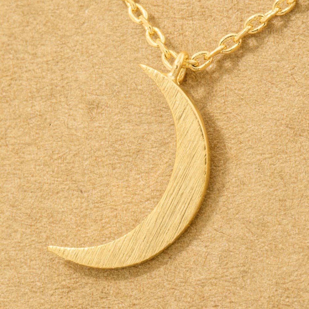 Moon Crescent Necklace
