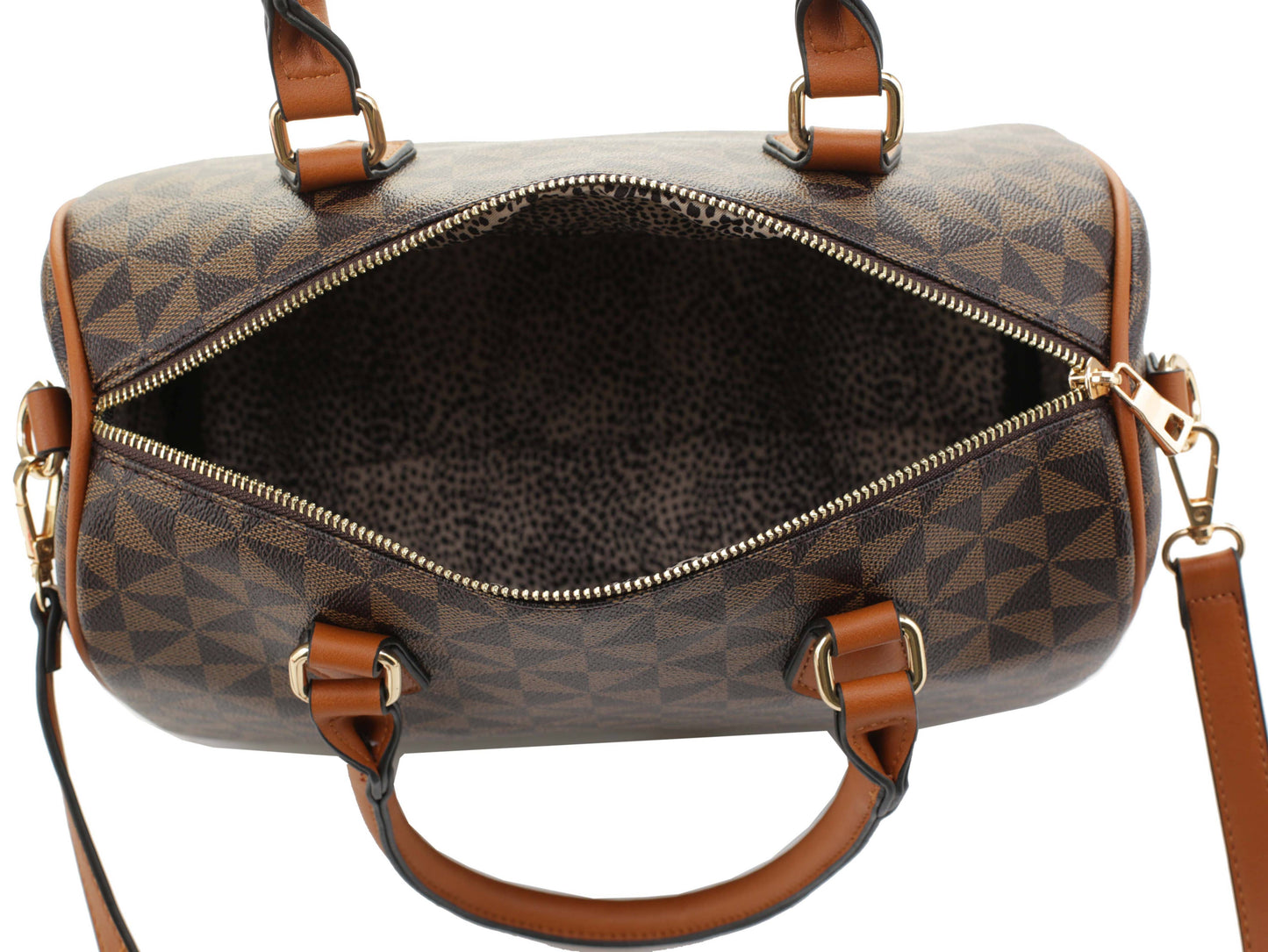 Geometric Barrel Bag Set