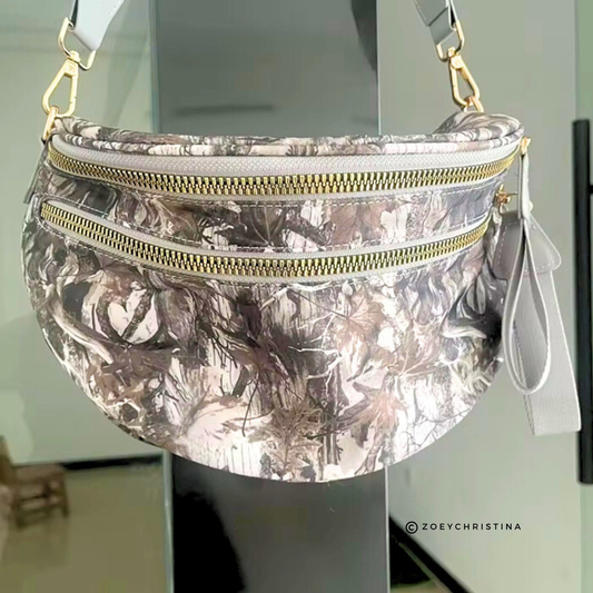 Crossbody Zipper Bag – Removable Strap