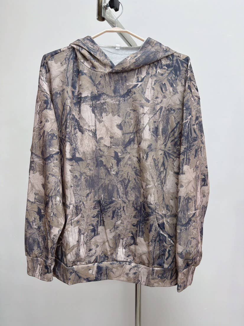 Camo Oversized Hoodie