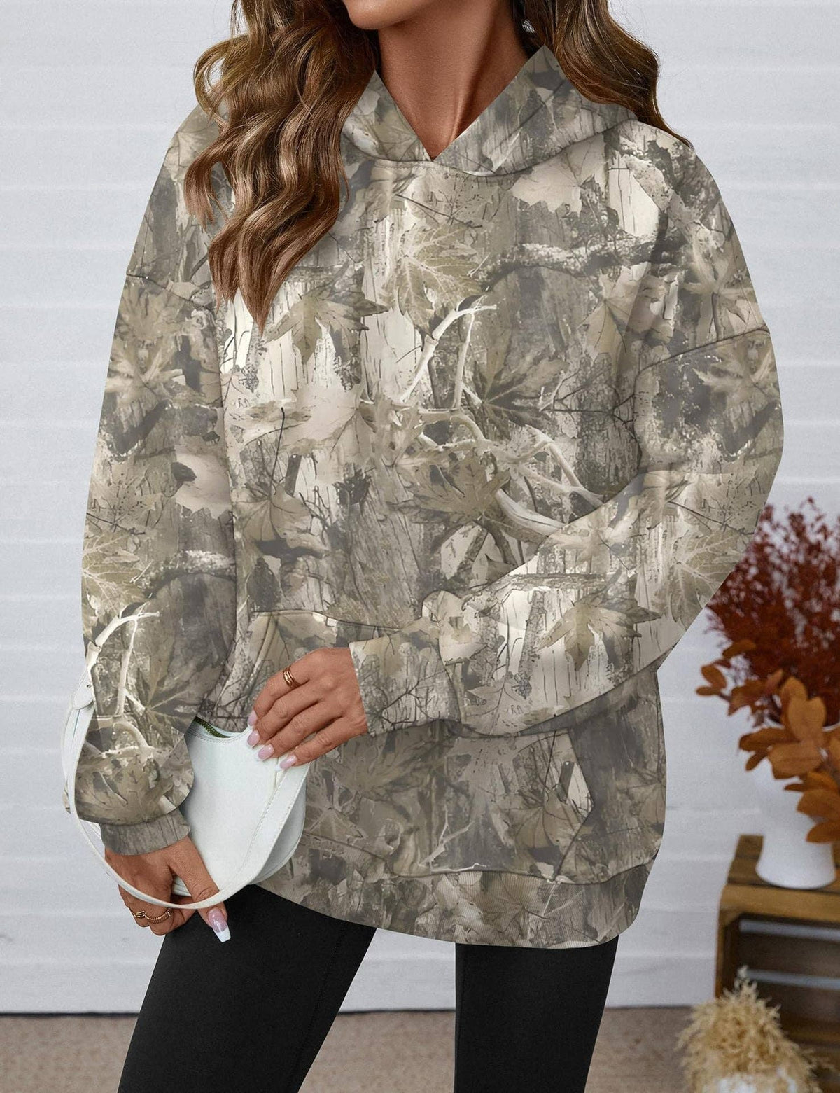 Camo Oversized Hoodie