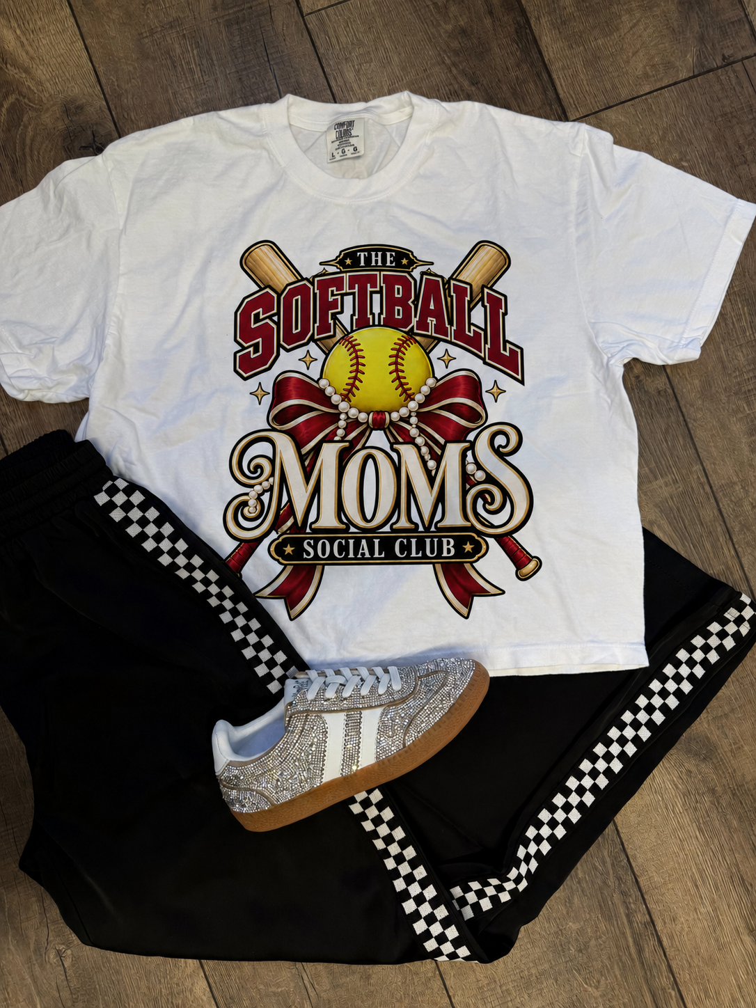 The Wives and Moms Social Club Sports Tees