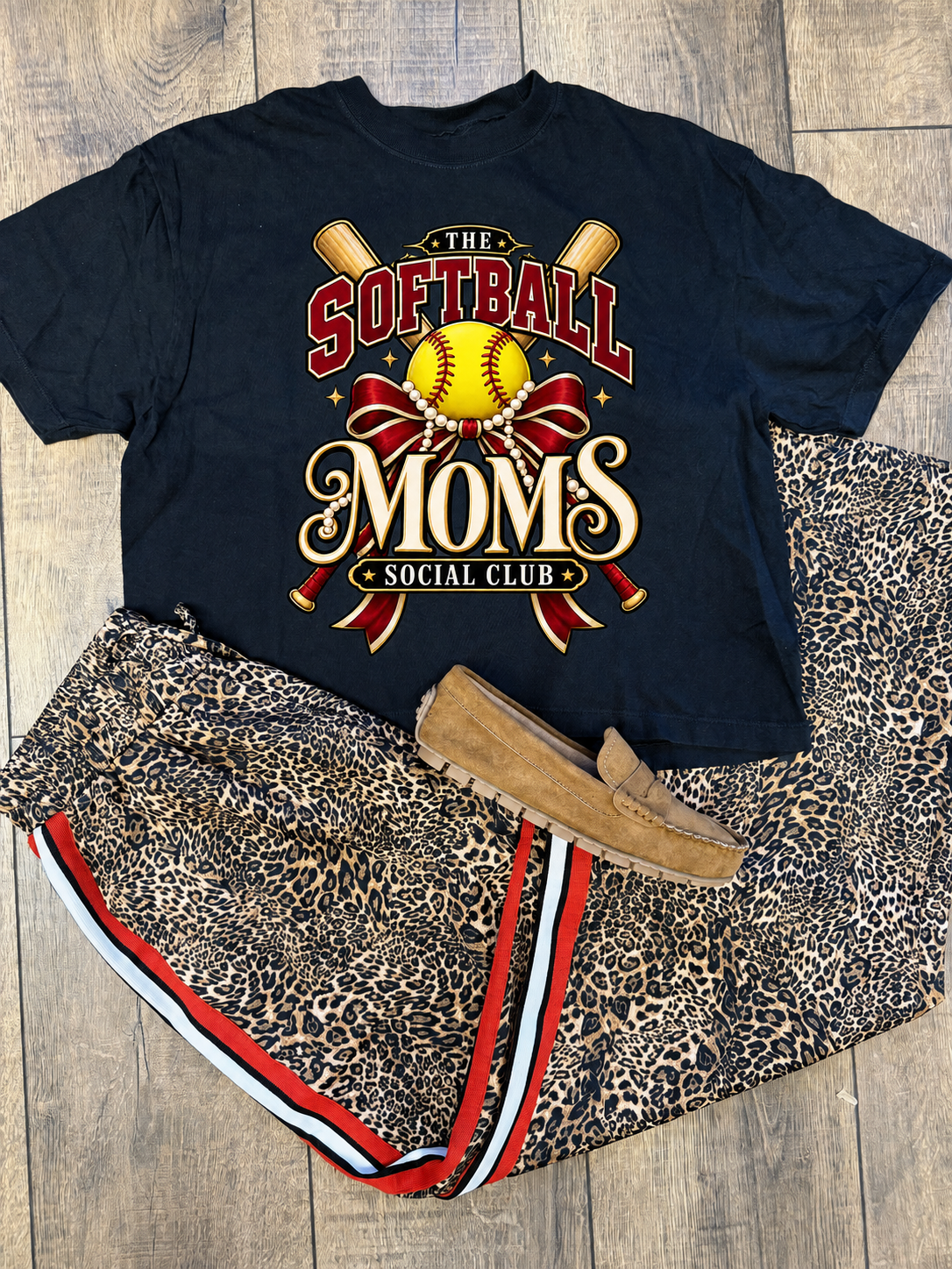 The Wives and Moms Social Club Sports Tees