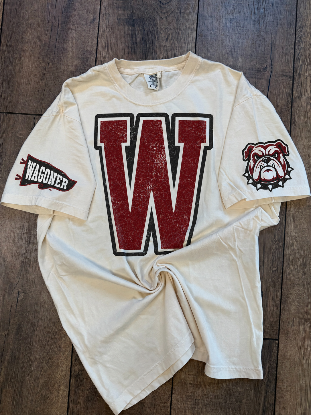 Varsity with Sleeve Design
