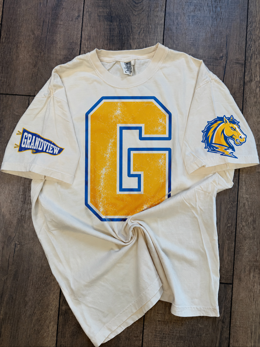 Varsity with Sleeve Design