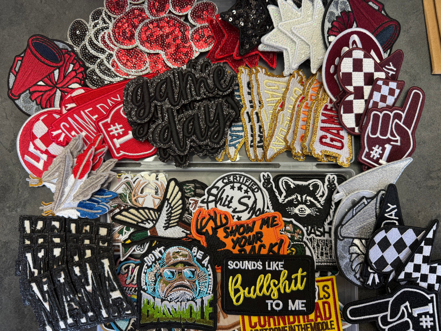 Variety Iron-On Patches
