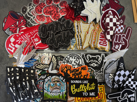 Variety Iron-On Patches