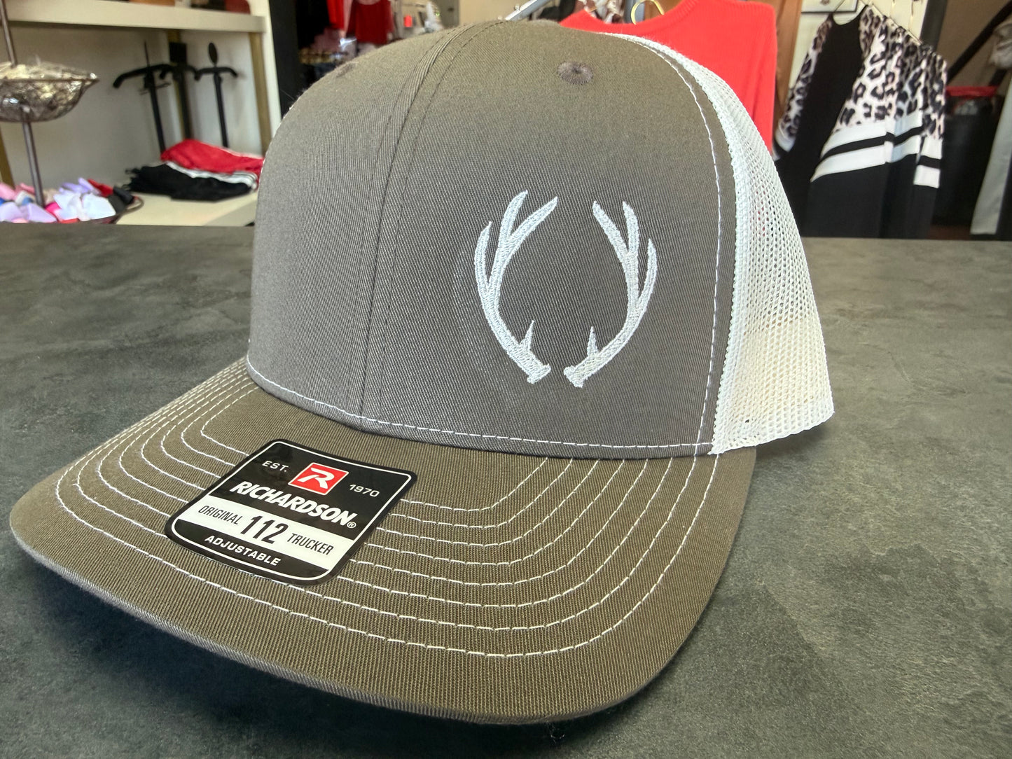 Antler Embroidered Hat