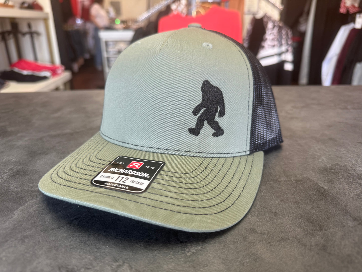 Sasquatch Embroidered Hat