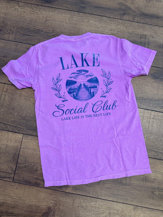 "Lake Social Club" Unisex Tee