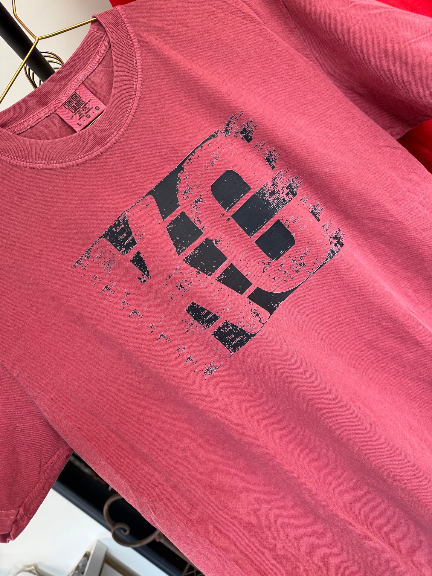 Distressed "KC" Tee