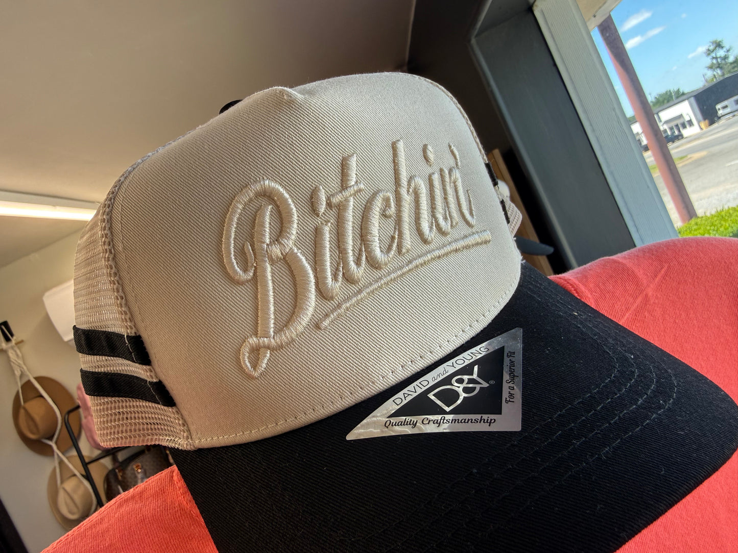 Bitchin' Embroidered Canvas Hat