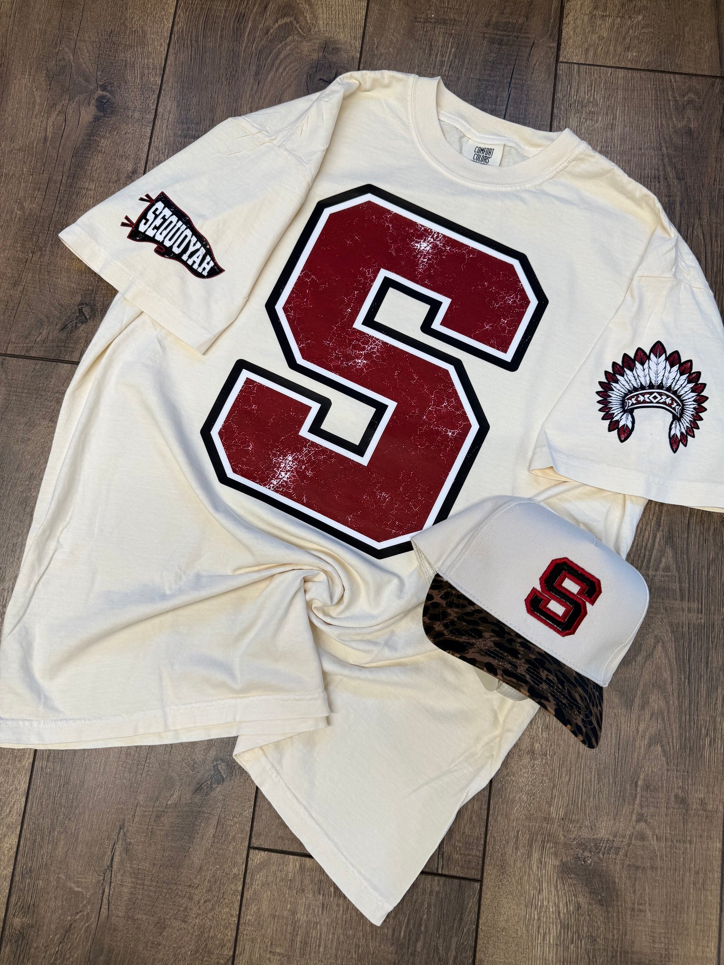 Varsity with Sleeve Design