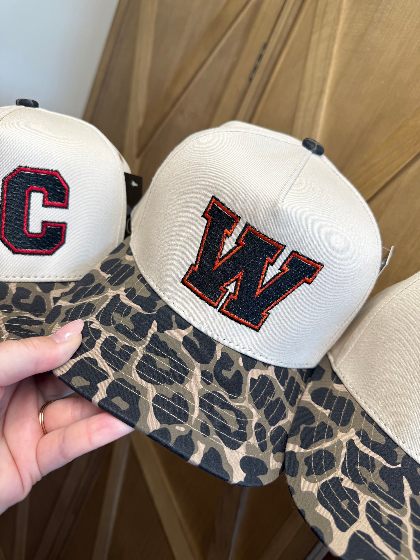 Letter Embroidery Hats