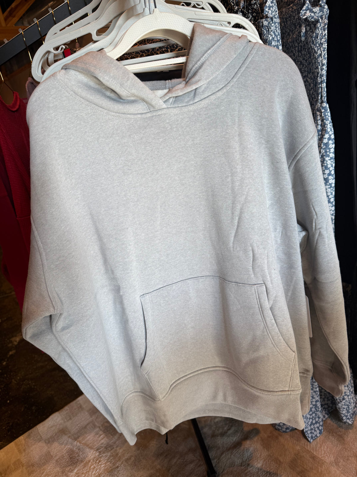 Soft Style Grey Hoodie