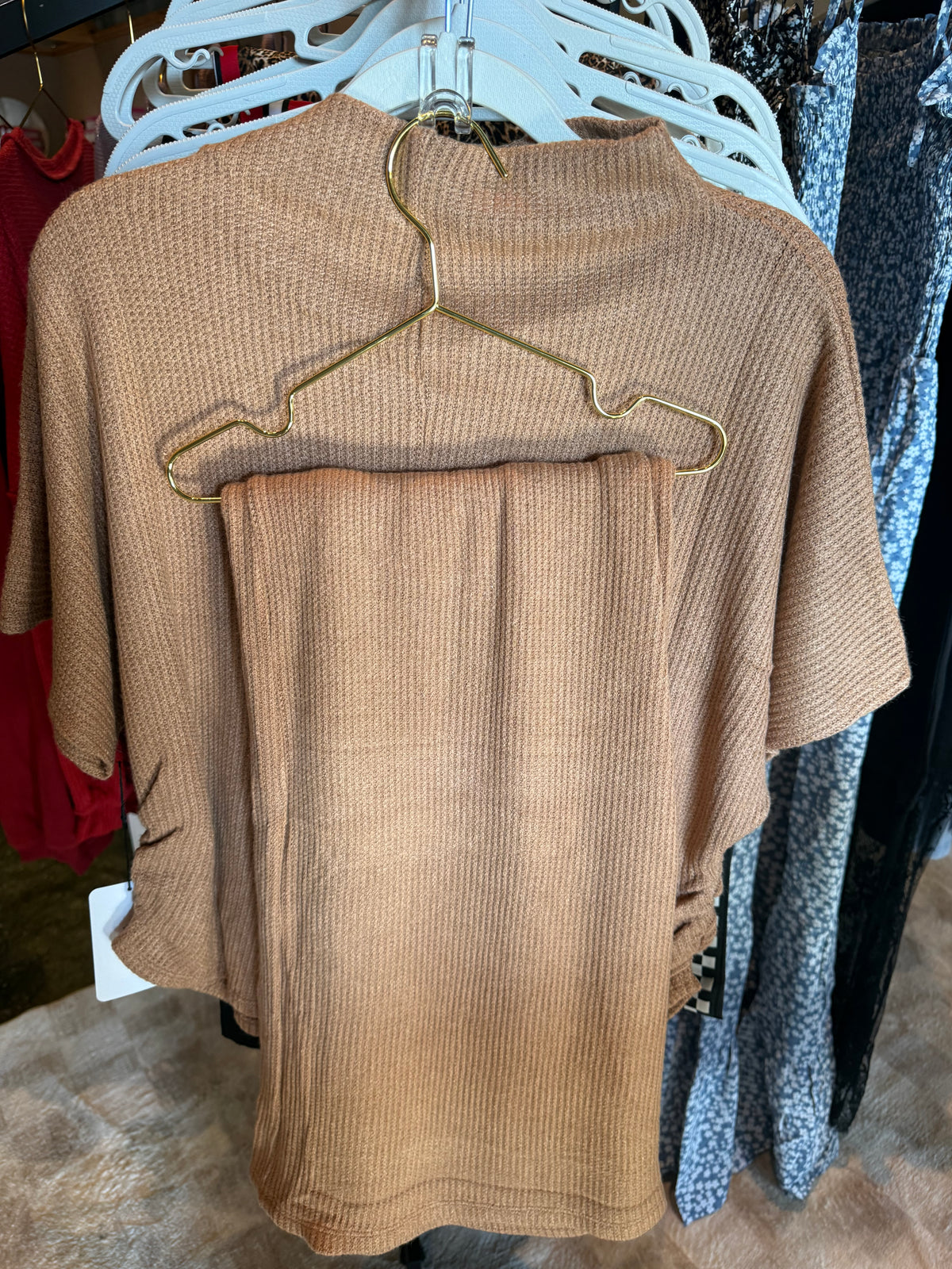 Cowl Neck w/Pant Set