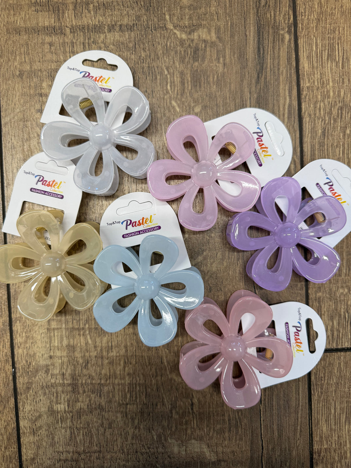 Flower Hair Clips