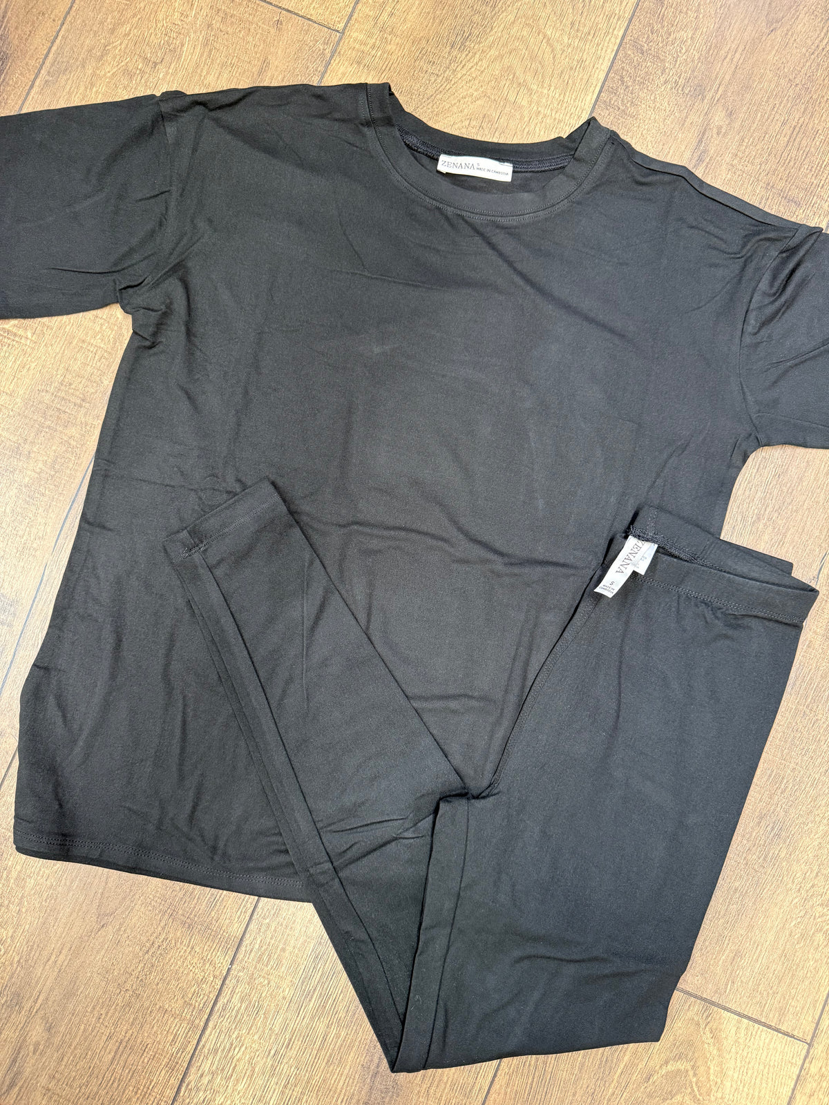 Short Sleeve w/Leggings Set