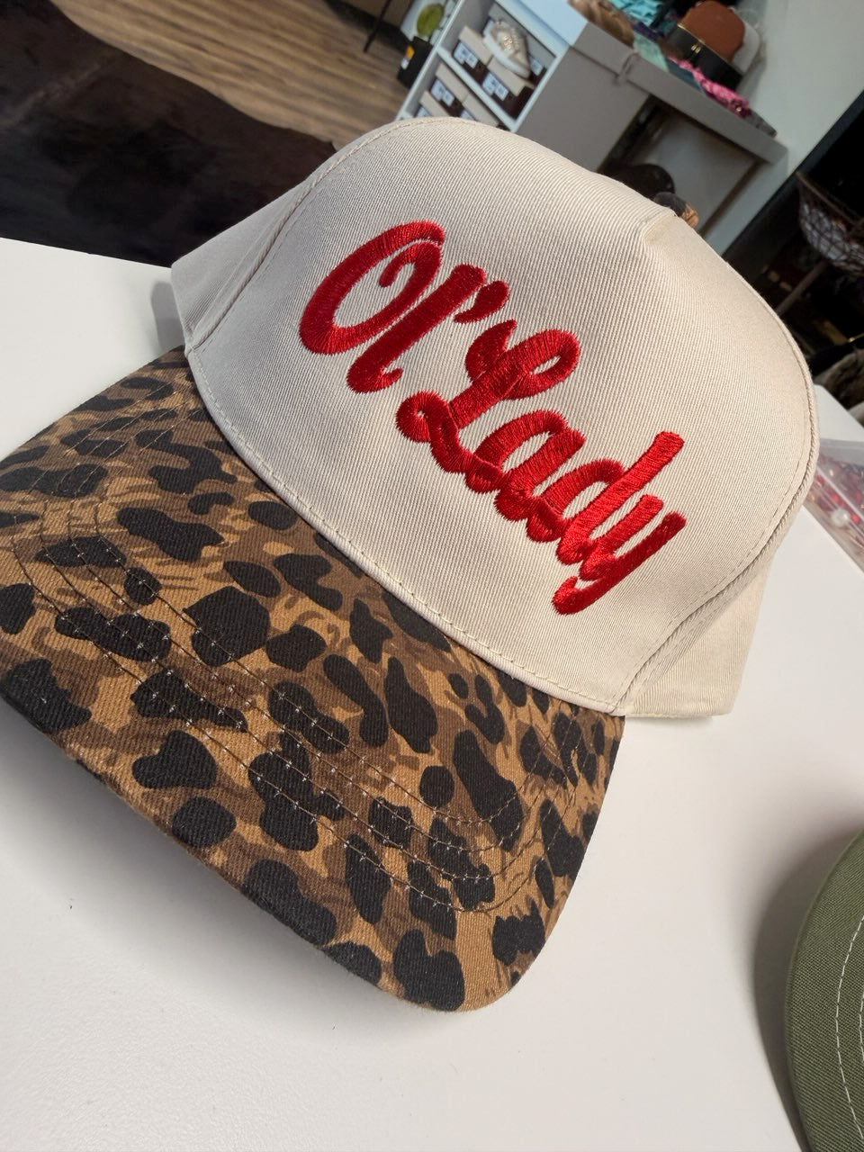 "Ol' Lady" Embroidered Hat