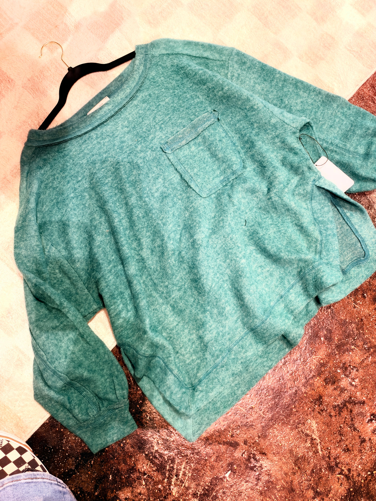 Super Soft Sweater w/Pocket