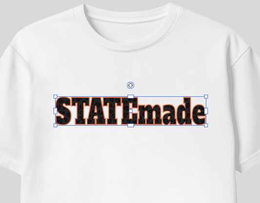 STATEmade-White Gildan Tees