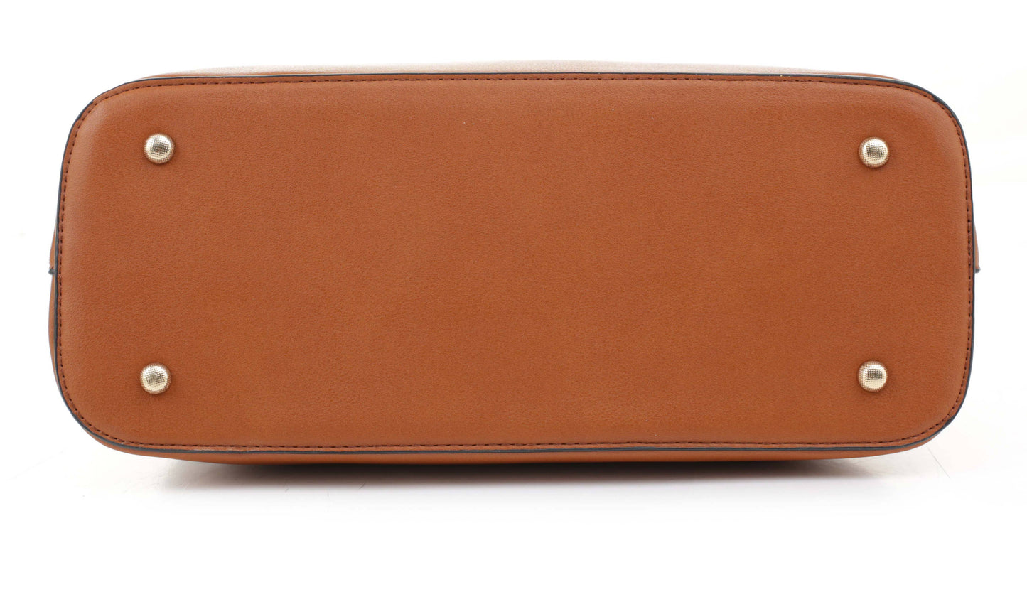 Geometric Dome Satchel Set