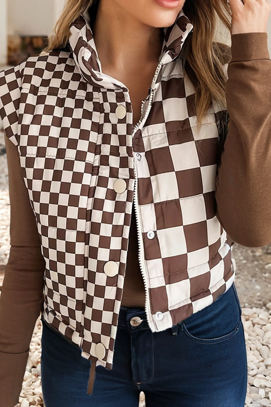 Checkerboard Vest