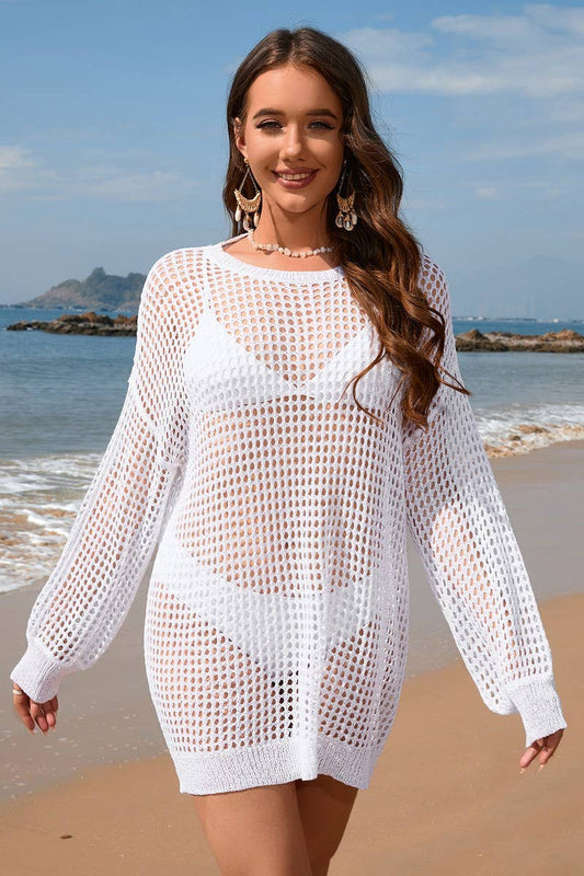 Round Neck Bikini Cover Top