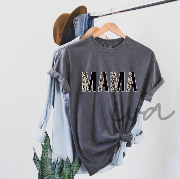 Mama Leopard Graphic tee