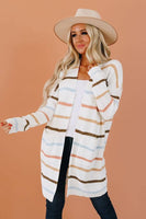 Taste The Rainbow Striped Cardi