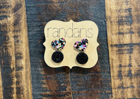 Handcrafted Glitter Stud Set