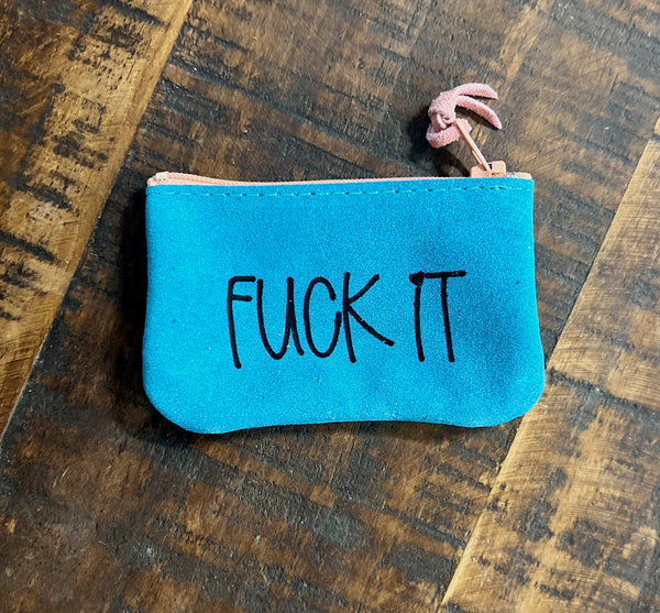 Inappropriate Leather Pouches