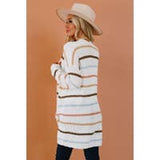 Taste The Rainbow Striped Cardi