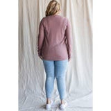 Mauve Waffle Knit Thermal